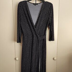 Stitch Fix - Kaileigh Hailey 23 Meesha Faux Wrap Knit Dress Large